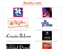 Tablet Screenshot of boodu.com